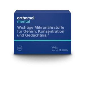 ORTHOMOL mental Granulat/Kapseln 15 Tage Kombip.